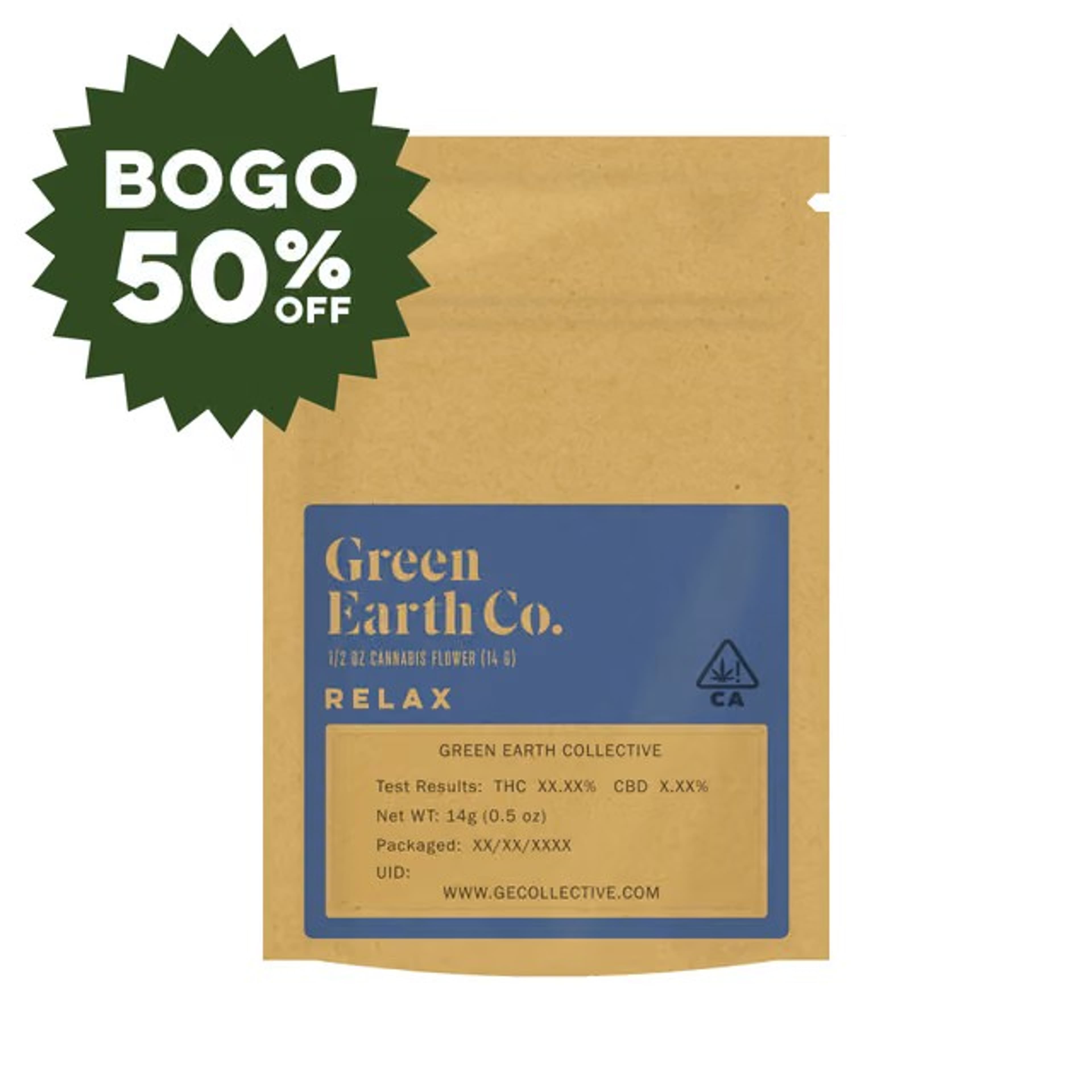 Topshelf | Gasface OG 1/2 Oz Pre-pack - 14g - Green Earth Co. - - $95 - Flower