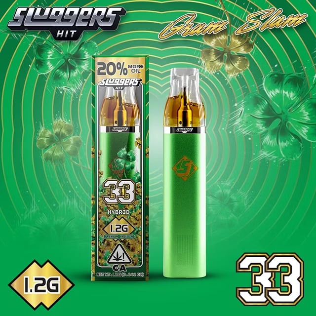 Sluggers - 33 disposable 1.2g