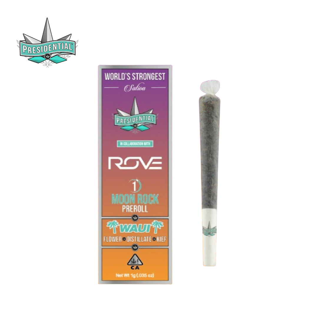 Presidential x Rove - Waui - Moon Rock Pre-Roll - 1g - Presidential - Waui - $12.99 - Pre-Rolls