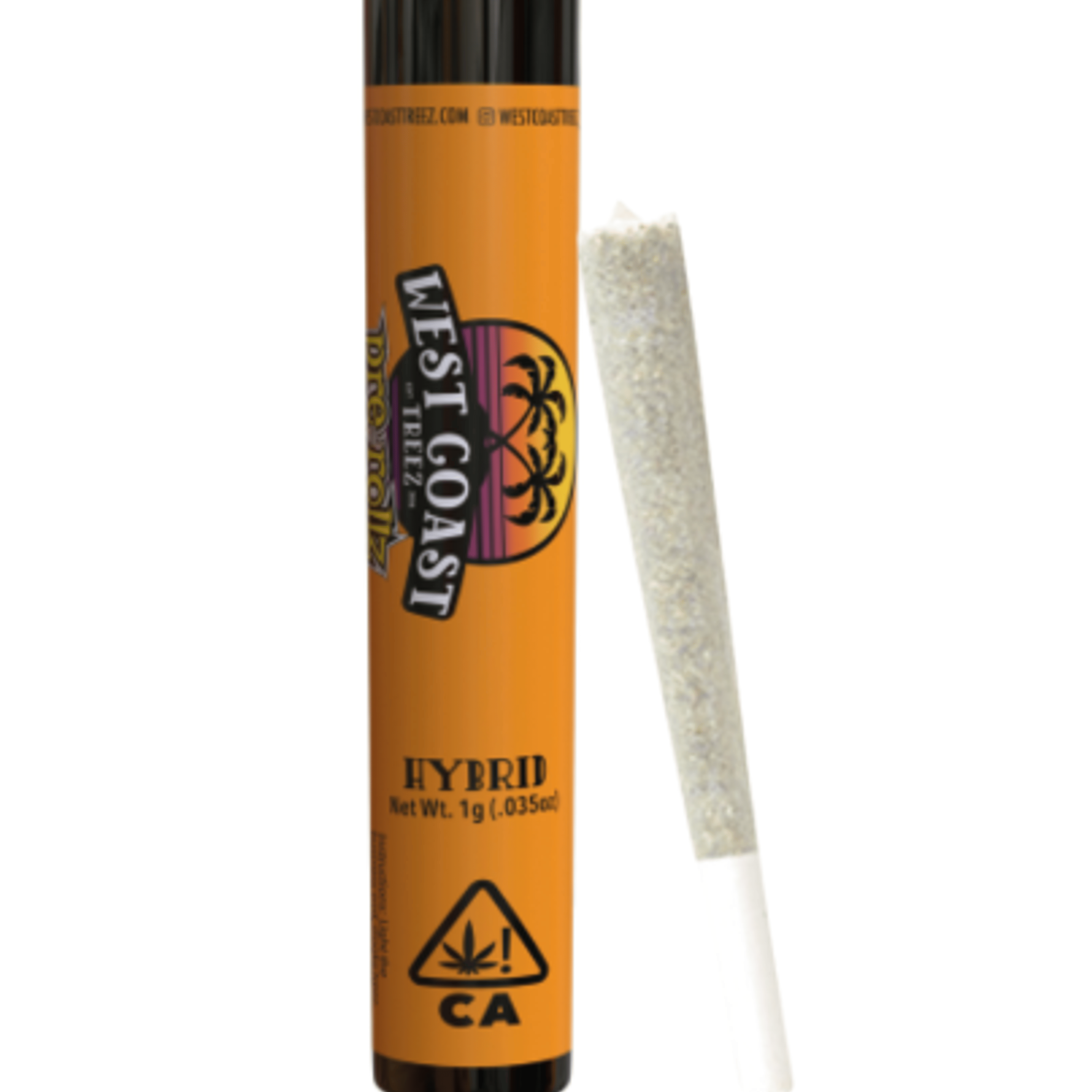 Tahoe Vibez Preroll 1g - West Coast Treez - PR - $3 - Pre-Rolls