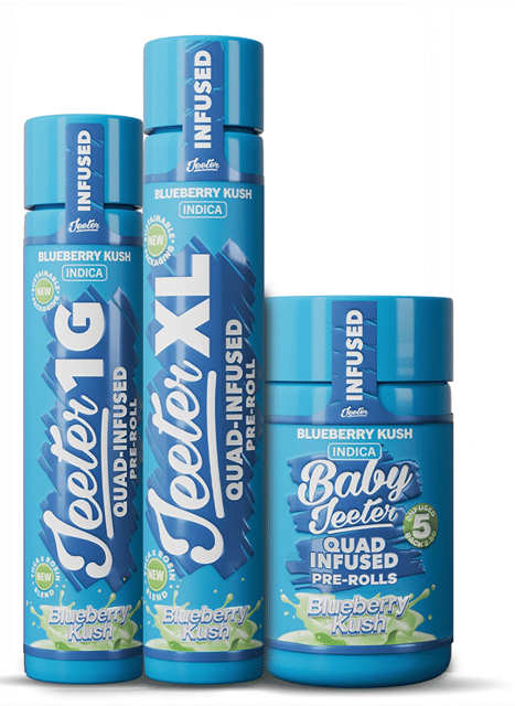 Infused Jeeter XL 2G Preroll Blueberry Kush