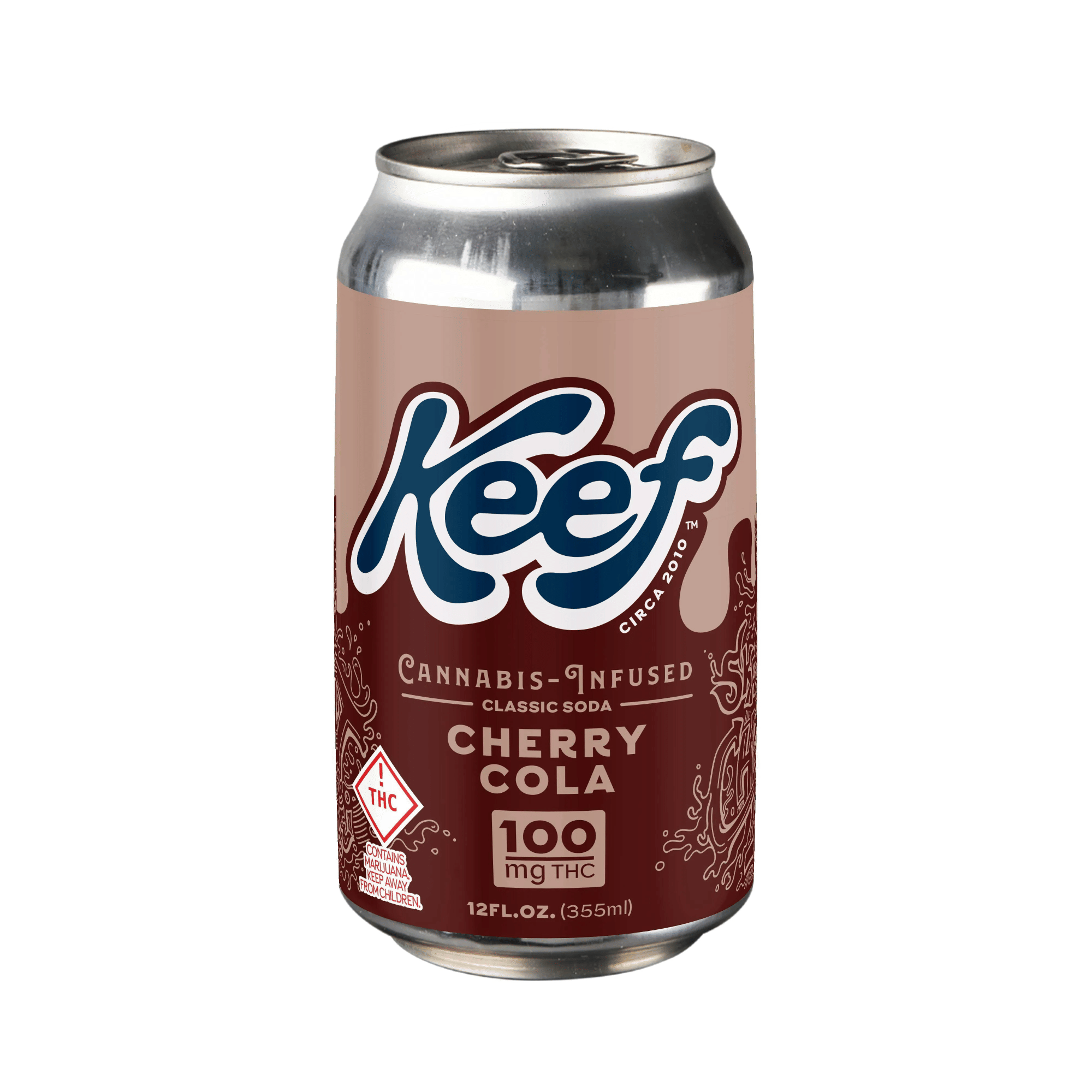Cherry Cola - Classic Soda - Beverage - Keef Brands - 12oz Beverage - $9.99 - Edibles