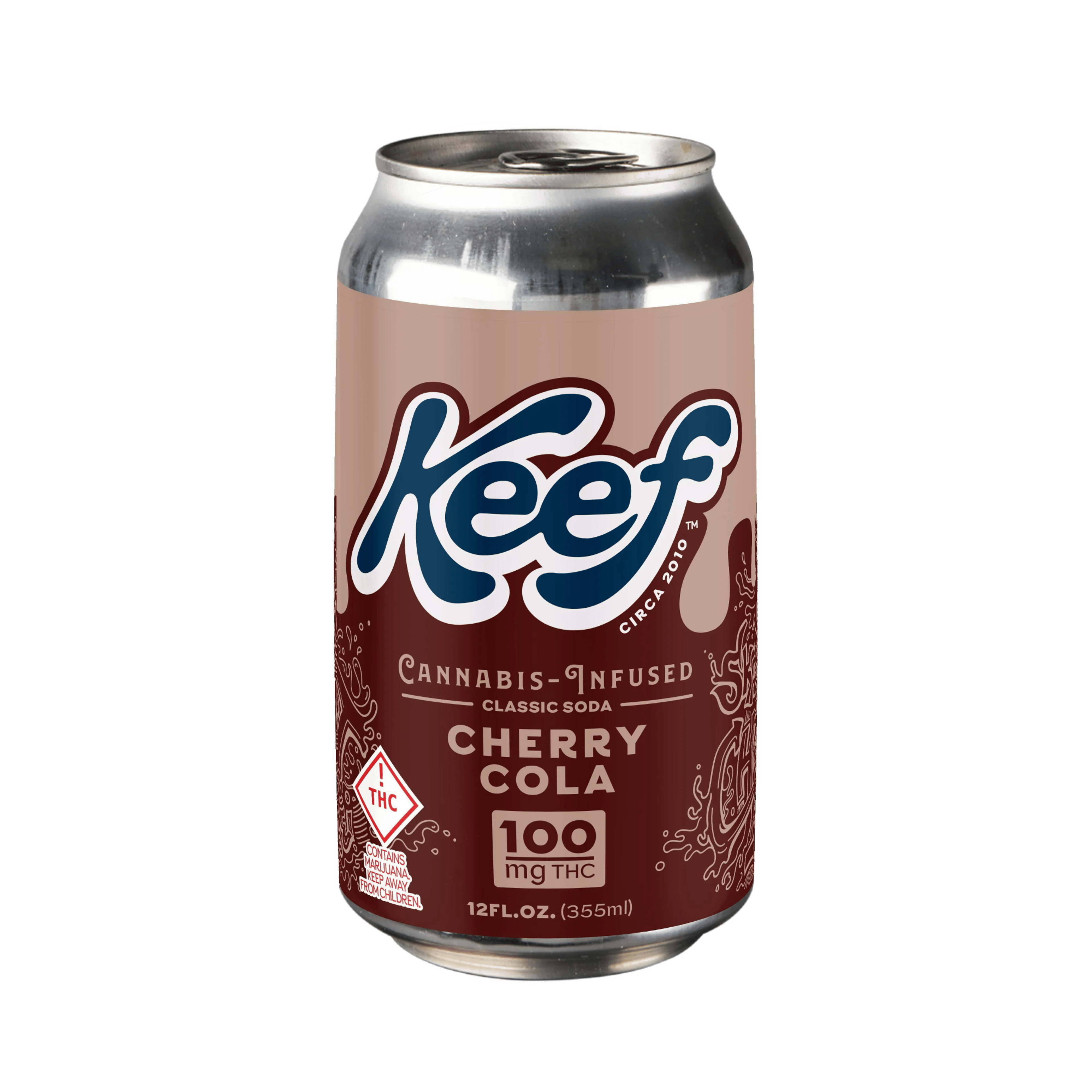 Cherry Cola - Classic Soda - Beverage - Keef Brands - 12oz Beverage - $9.99 - Edibles