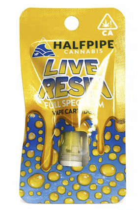Super Sauce  1G Live Resin Cart - Halfpipe -  - $16.87 - Cartridge