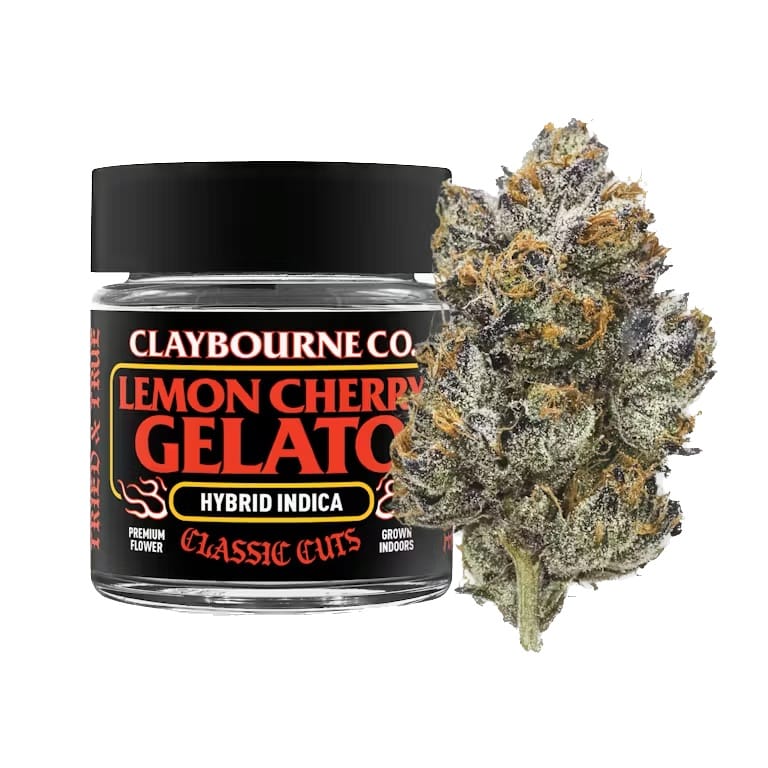 Lemon Cherry Gelato [3.5g] - Claybourne Co -  - $45 - Flower