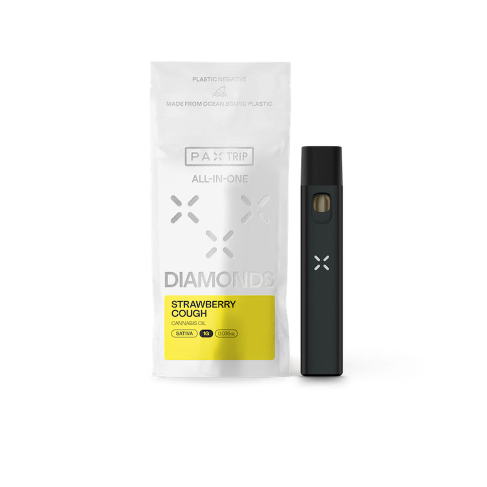 1G STRAWBERRY COUGH Diamonds AIO - Pax -  - $43 - Vaporizer