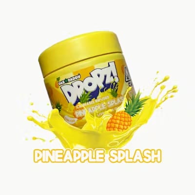 Pineapple Splash | Dropz [100mg] - Dab Daddy -  - $9 - Edibles