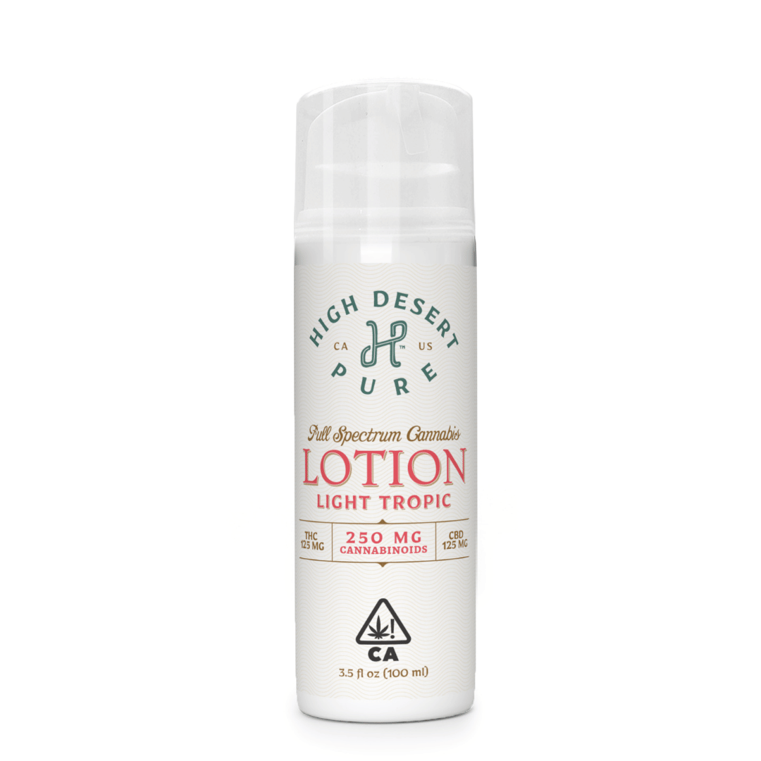 Light Tropic Lotion 1:1 - 600mg - High Desert Pure - Lotion - $21 - Topicals