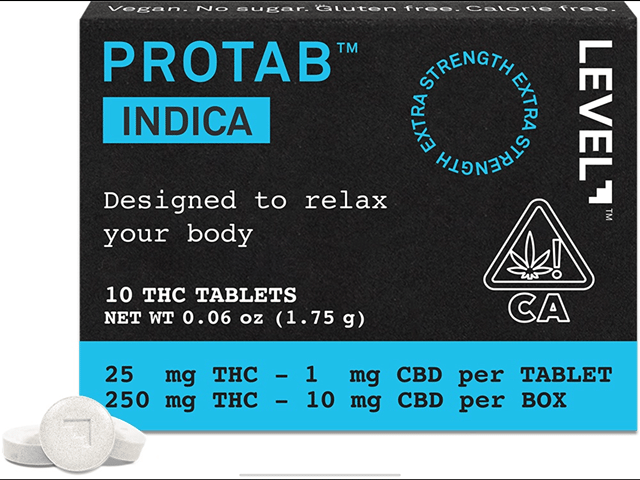 Indica - PROTAB - Tablet - 10count - THC:CBD - 25:1