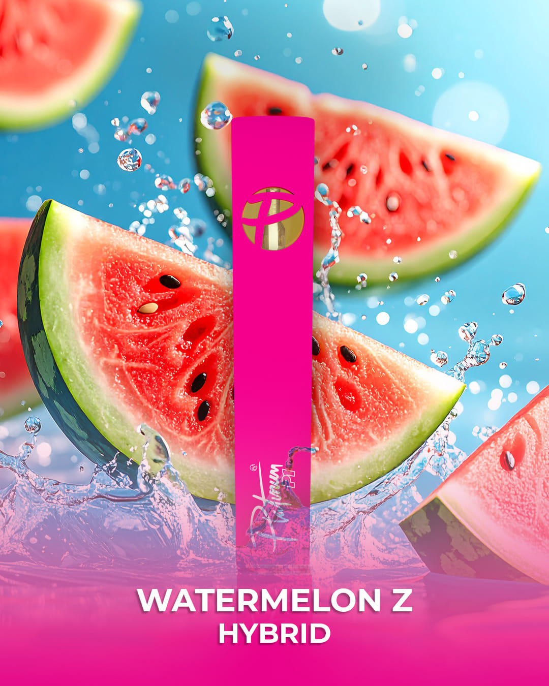 Watermelon Z 1g Disposable - Platinum Vape -  - $14.40 - Vapes