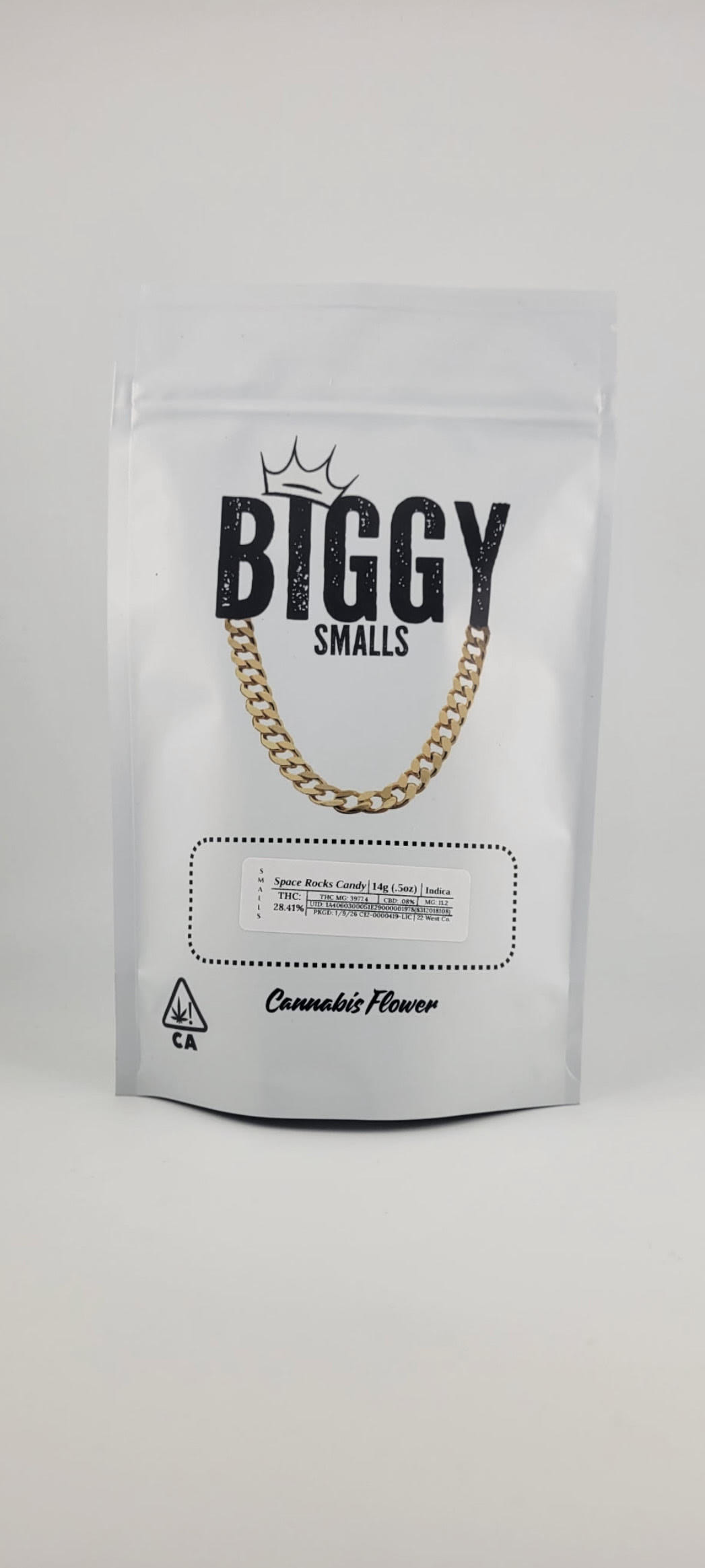 White Runtz 27.91% - 14G *BUY 1 GET ONE 50% OFF* - Biggy Smalls - White Runtz (H) - $30 - Flower