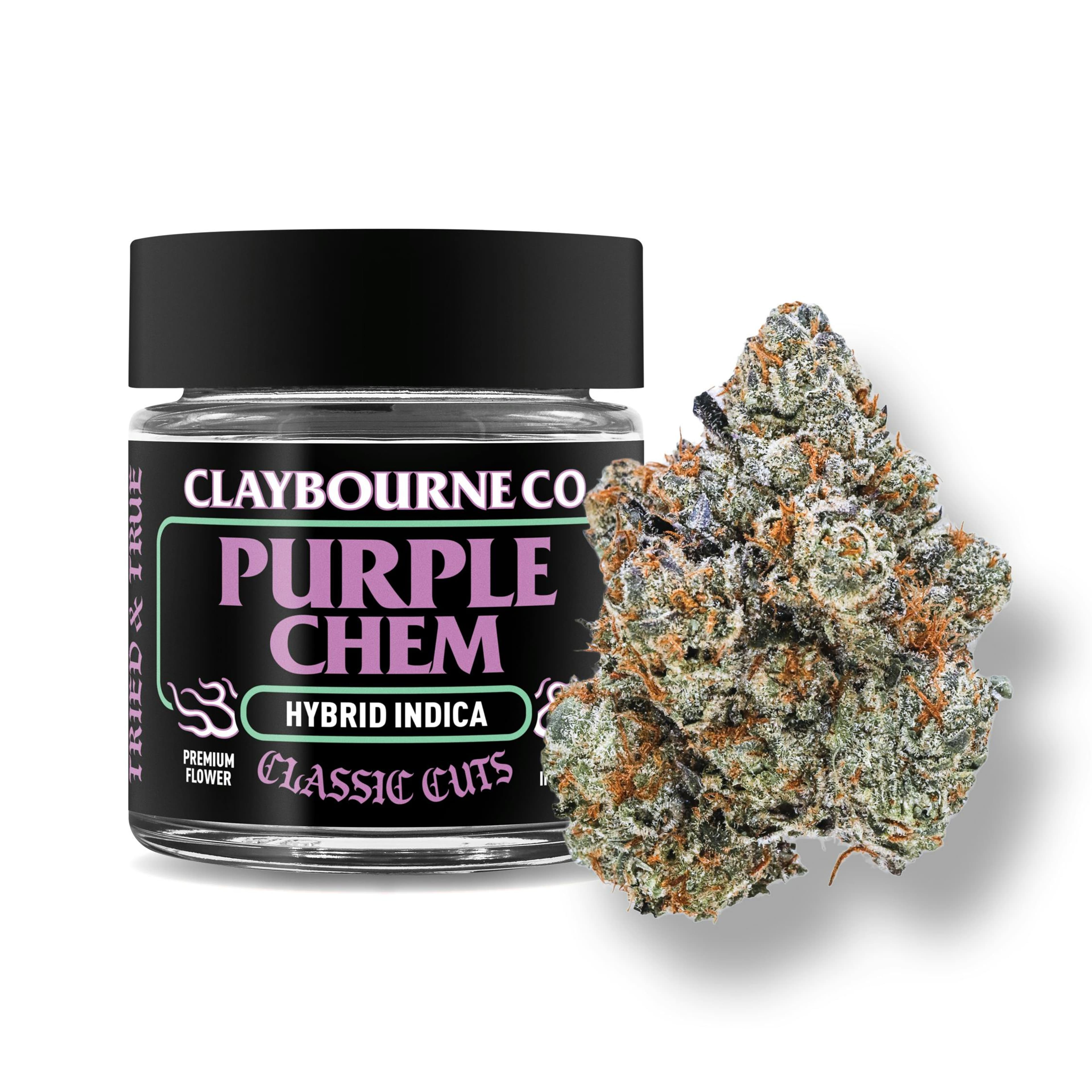 Purple Chem (3.5g) - Classic Cuts - CLAYBOURNE CO - - $38.75 - Flowers