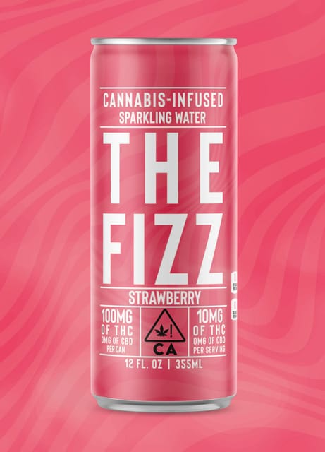 The Fizz: Strawberry Sparkling Water