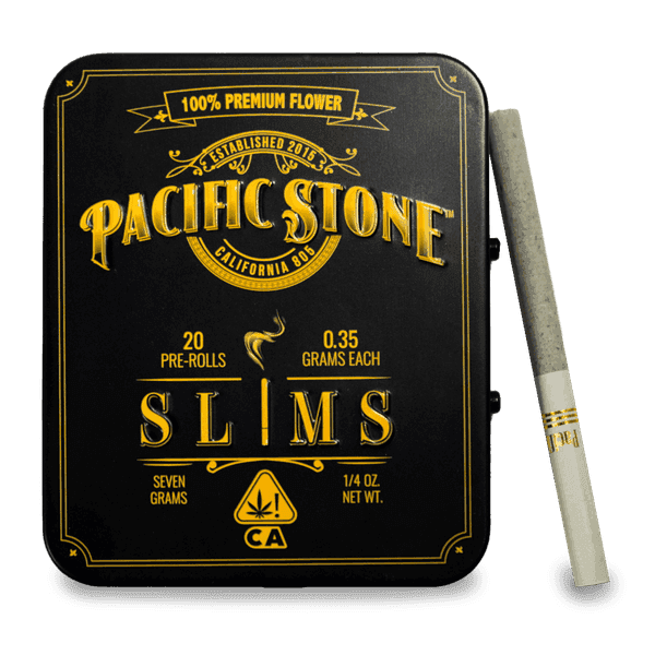Sativa Blend - .35g Preroll Slims (20pk) - Pacific Stone - PR Slims - Sativa - $40 - Pre-Roll Packs