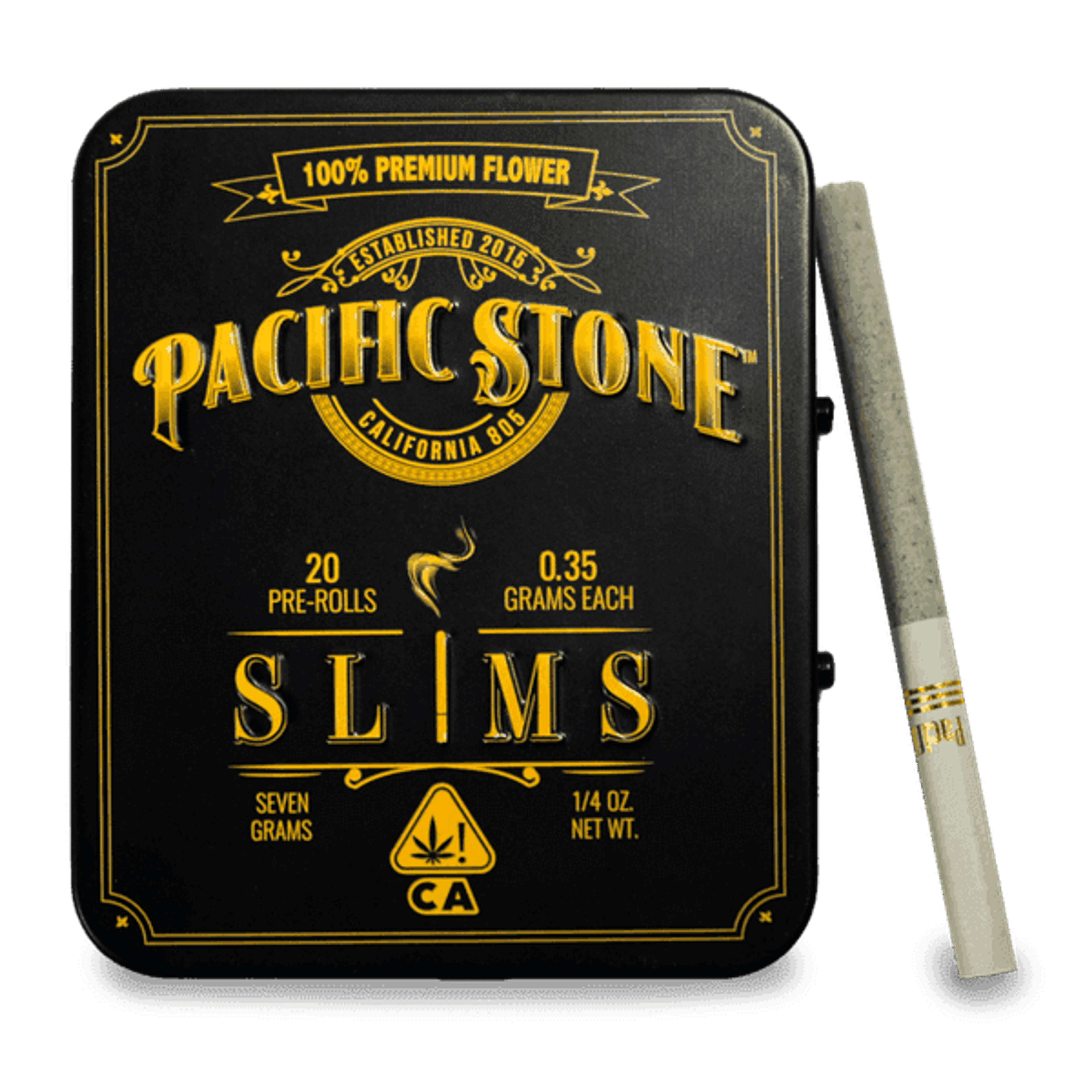 Sativa Blend - .35g Preroll Slims (20pk) - Pacific Stone - PR Slims - Sativa - $40 - Pre-Roll Packs