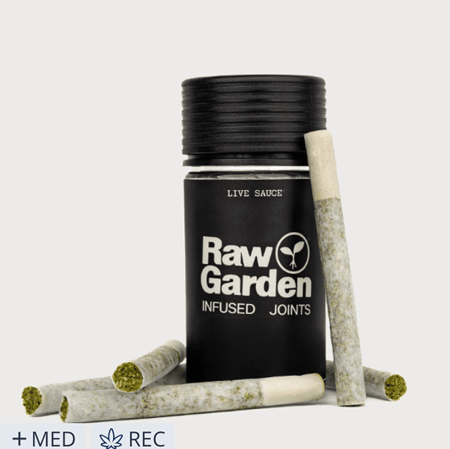Raw Gardens- Green Crack 2.85g Infused Pre Roll pack
