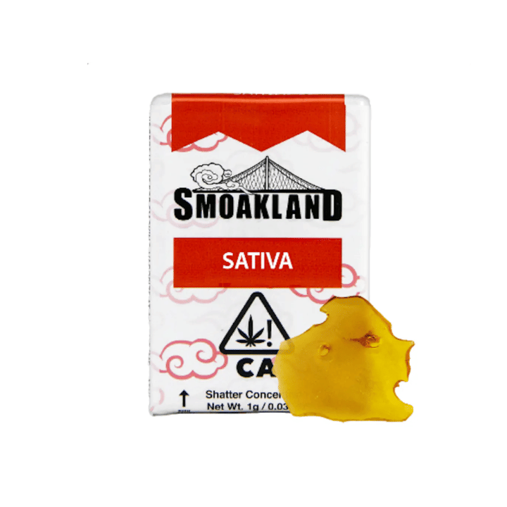 Smo-akland Shatter - Sour Diesel - 1g - Smoakland -  - $7.50 - Concentrates