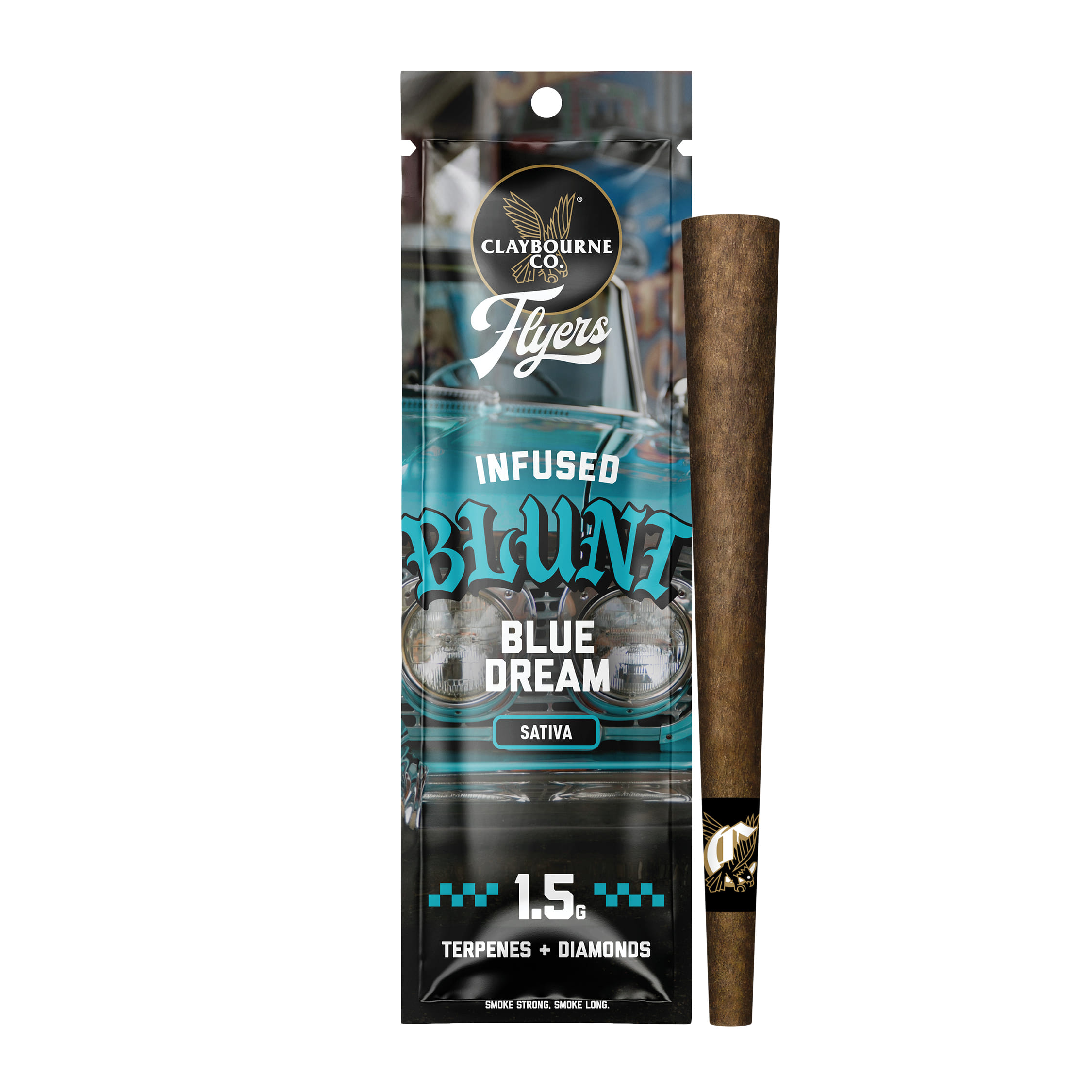 Blue Dream (S) 1.5g Infused Blunt - Claybourne Co. - Blue Dream (S) - $20 - Prerolls