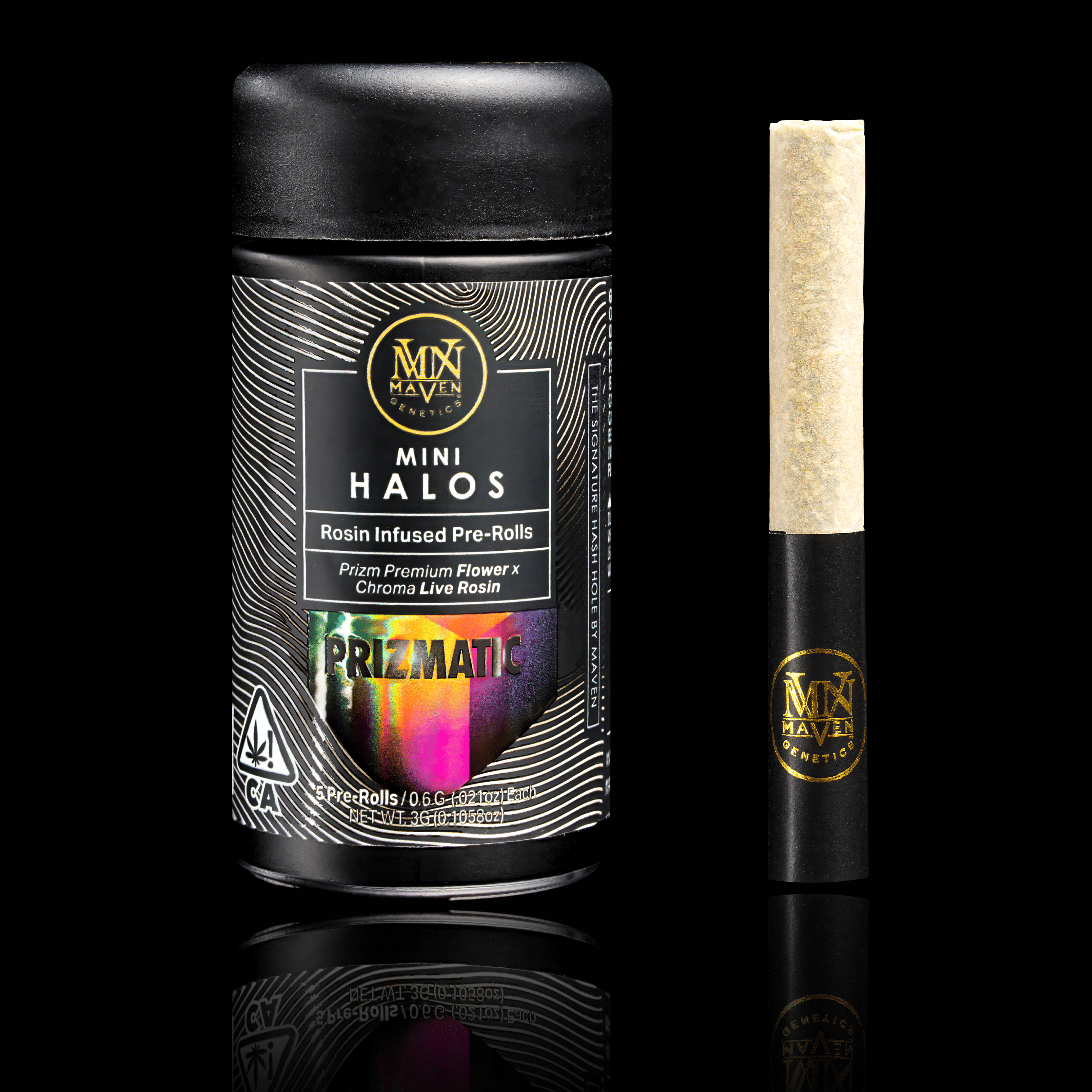Prizmatic - Mini Halos - 3g - Maven Genetics -  - $35 - Pre-Rolls
