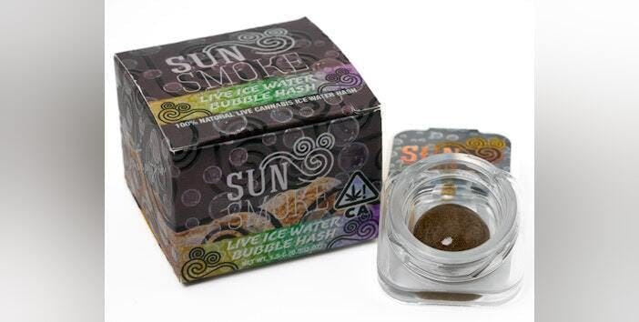 Purple Sherb Live Ice Water Bubble Hash 1.5g - SunSmoke -  - $28 - Concentrate