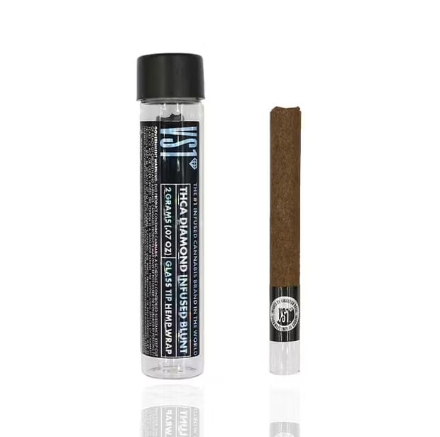 VS1 - Red Velvet x Papaya - Diamond Encrusted Blunt - 2g - VS1 - Blunt - $19.99 - Blunts