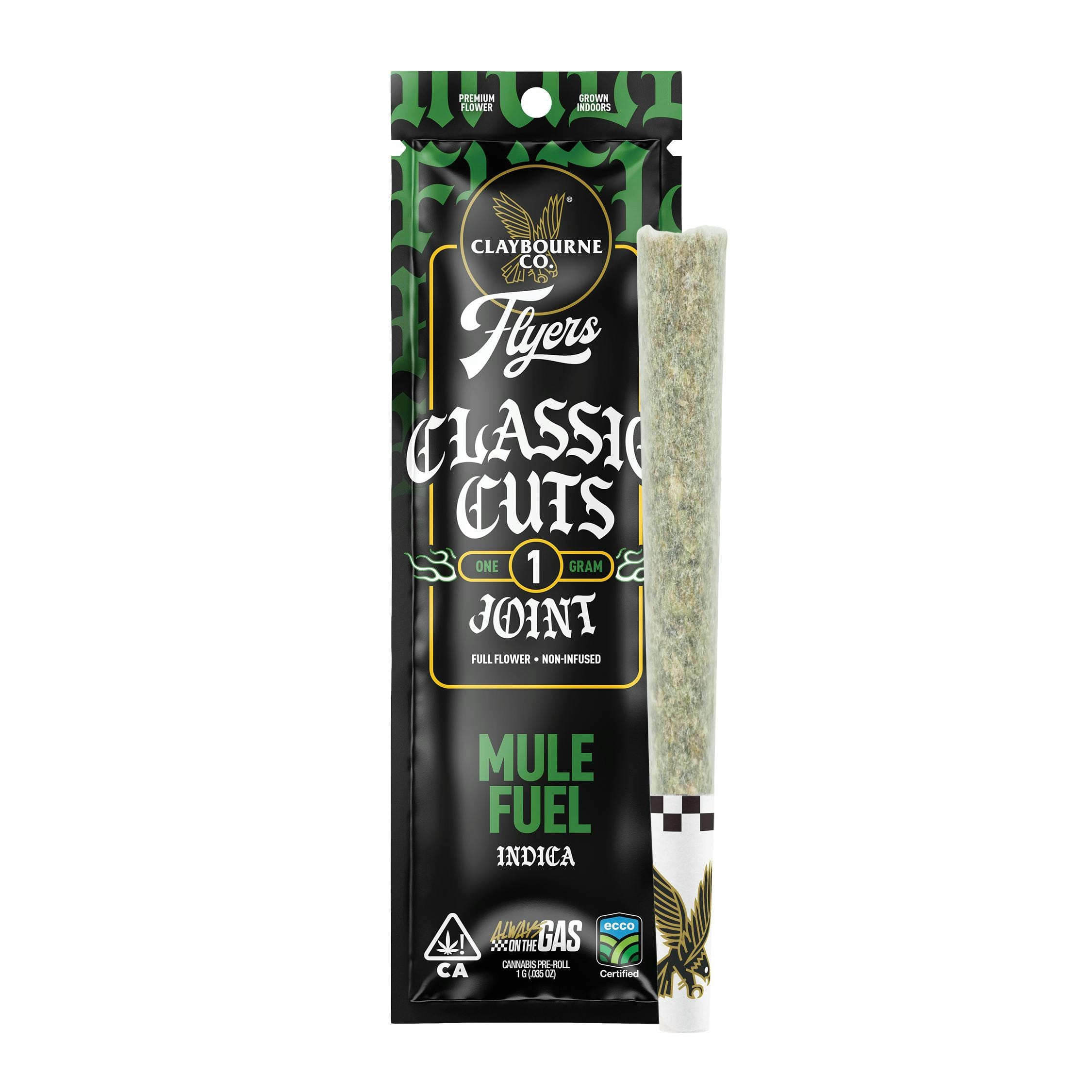 Mule Fuel (1g) - Classic Cuts Flyers - CLAYBOURNE CO -  - $9 - Pre-Rolls
