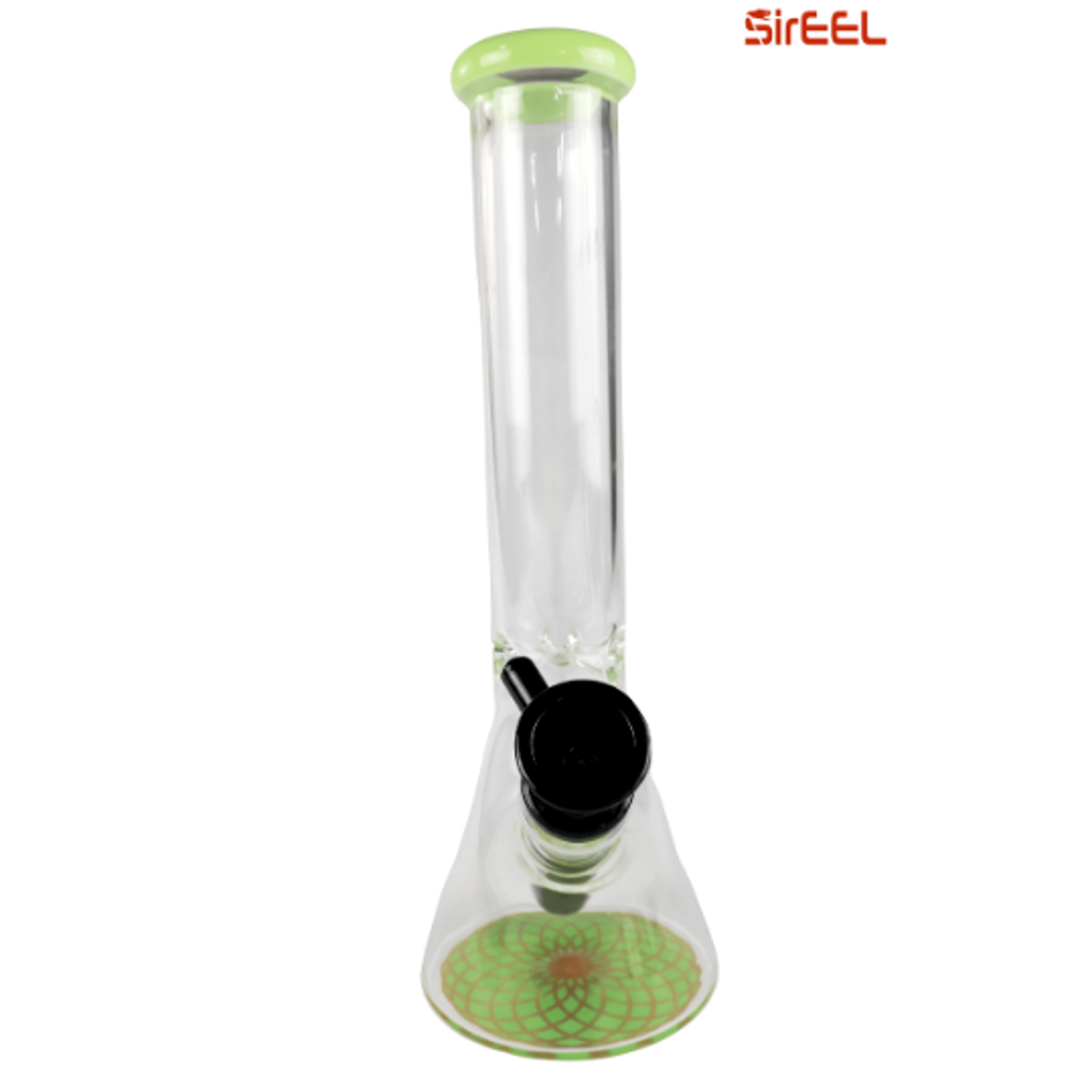 10" Colorful Geometric Base Beaker Water Pipe - SirEEL - - $38 - Accessories