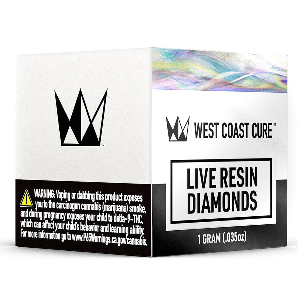 Garlic Cookies (I) Live Resin Diamonds - West Coast Cure - Garlic Cookies (I) - $19 - Concentrates