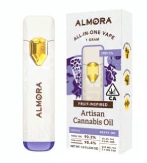 Berry OG Fruit Inspired - 1g Disposable - Almora Farm - 1g Dispo - $30 - AIO Disposable Vapes