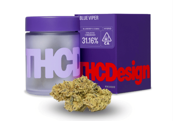 Blue Viper 3.5g - THC Design - Eighth - $37 - Flowers