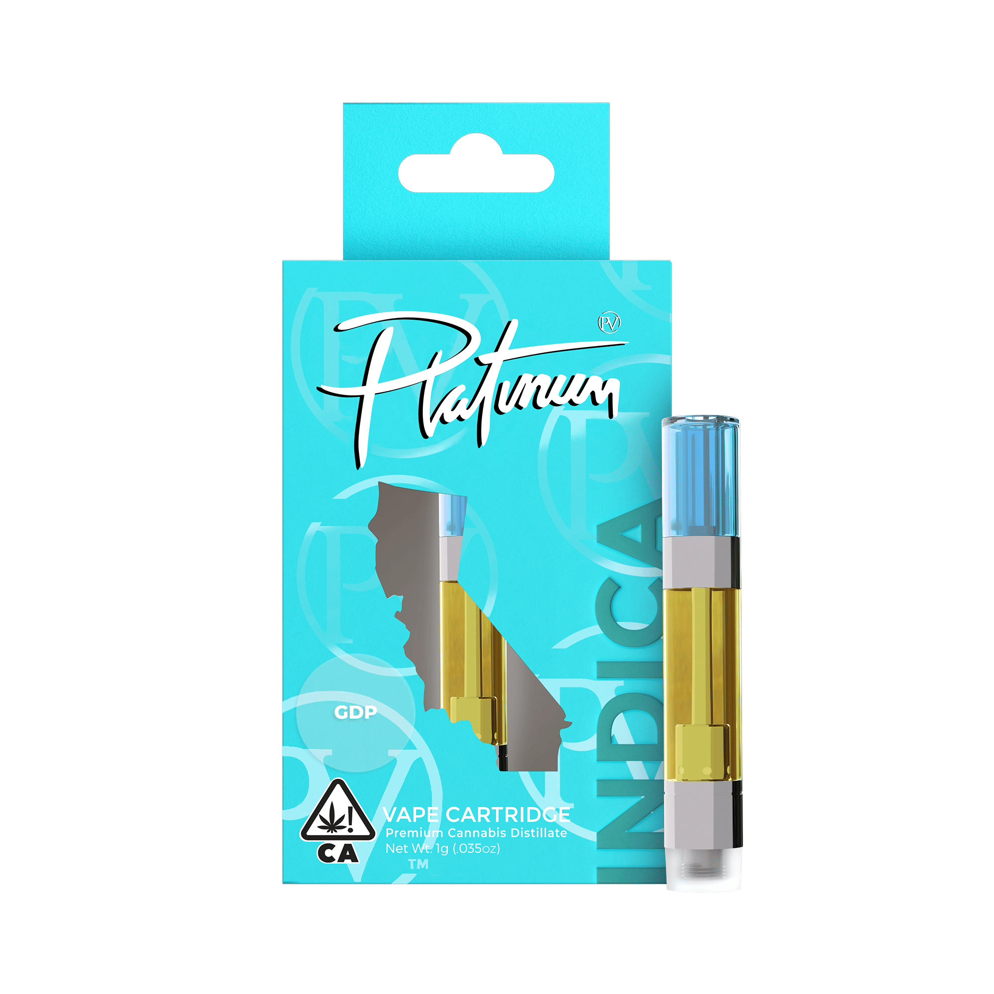 Platinum Vape: Blue Razz