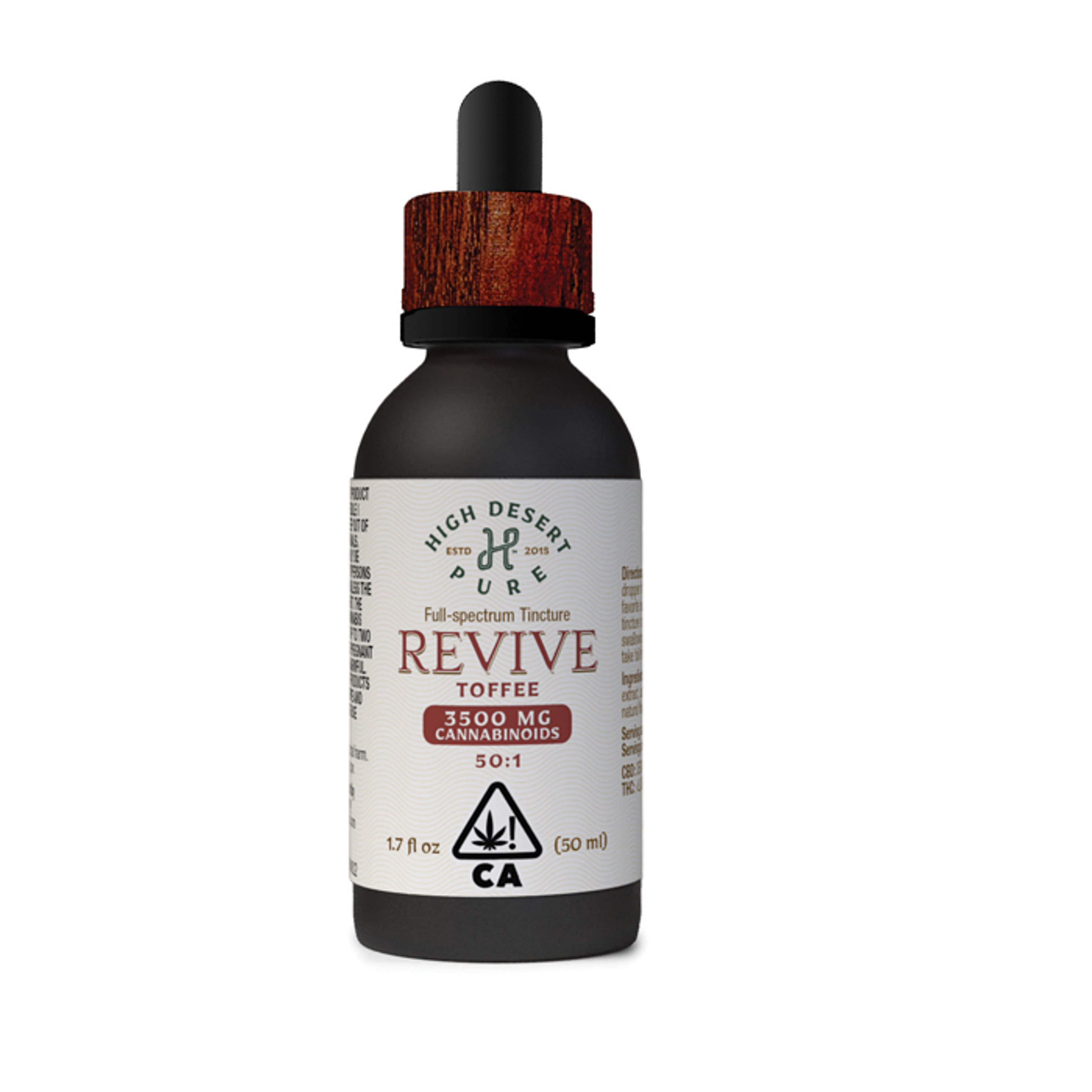 Revive Tincture - 35:1 CBD:THC - High Desert Pure - Tincture - $70 - Topicals