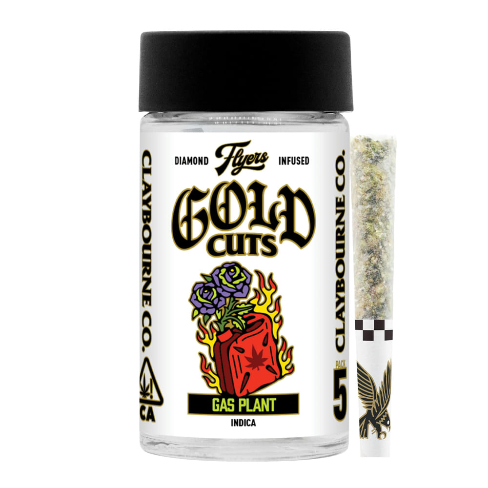Gas Plant Diamond Infused 5pk - Claybourne Co. - Gas Plant - $29 - Prerolls