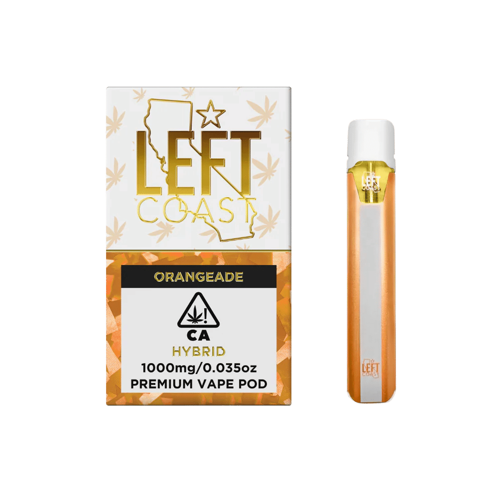 Orangeade - Pod - LEFT COAST - One Gram - $21.99 - Pods (STIIIZY + PlugPlay + PAX + Left Coast)