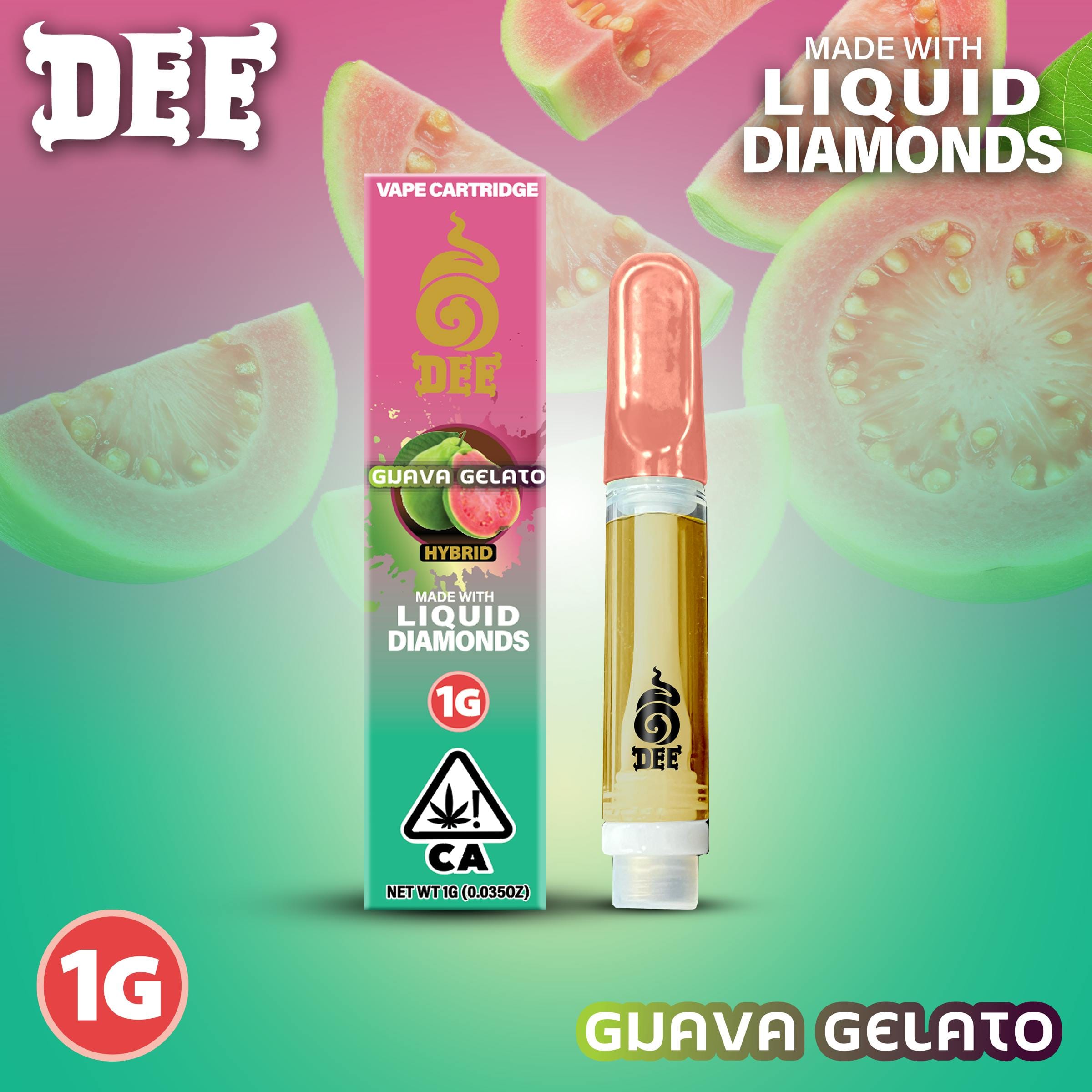 Guava Gelato - 1G Cart - Dee Thai - Guava Gelato (I) - $18 - Cartridges