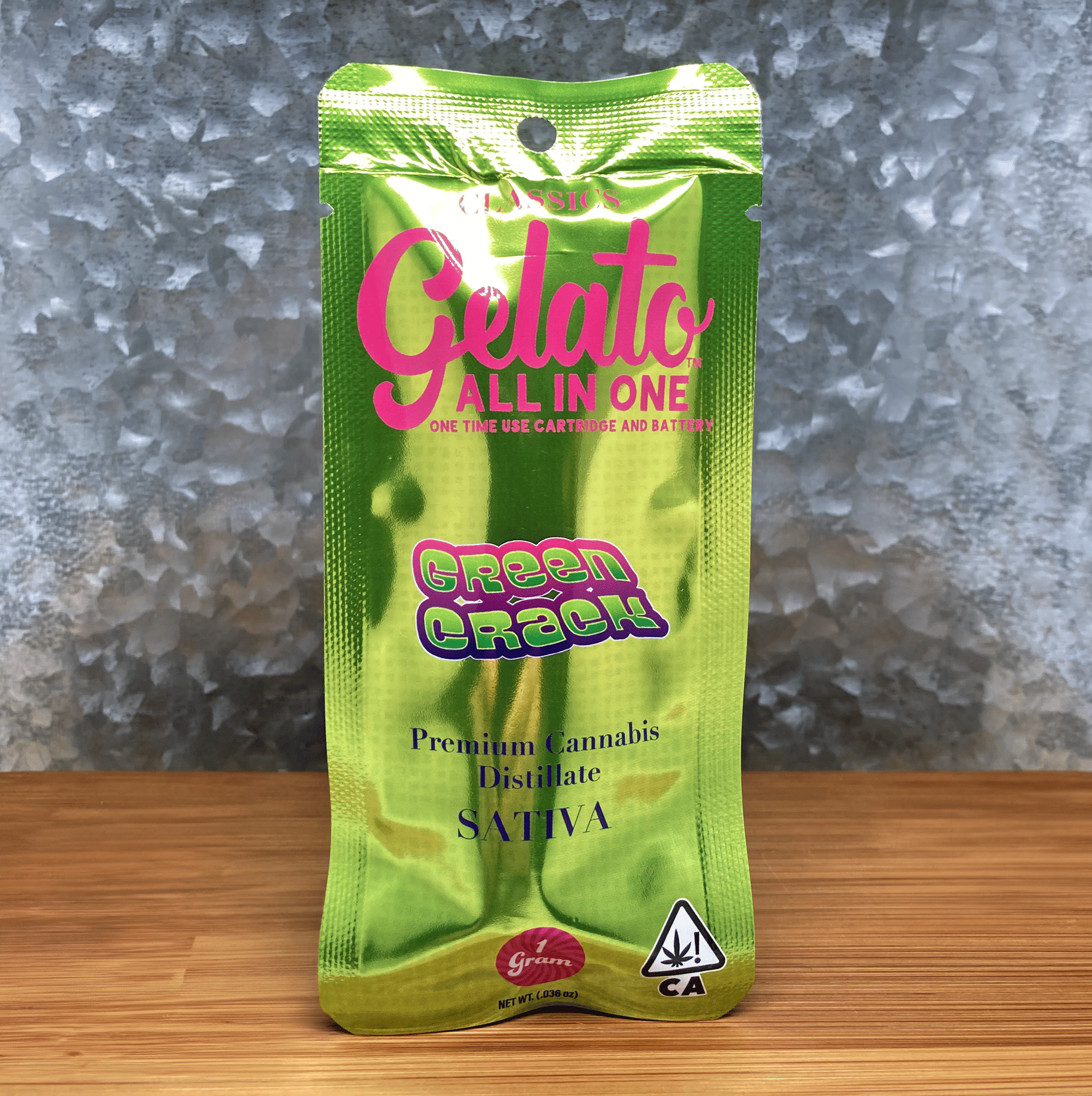 Green Crack All In One 1g - Gelato -  - $36 - Vape Cartridge