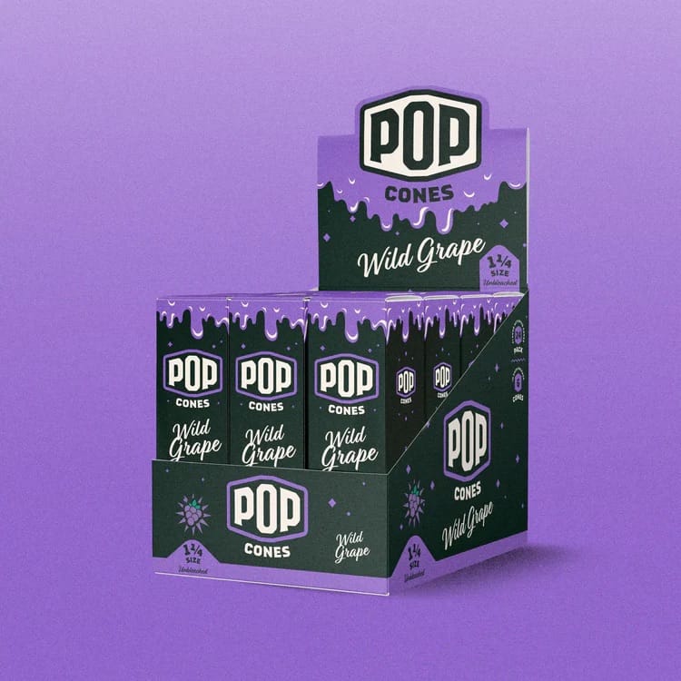 Wild Grape King Size | Flavored Paper Cones [3ct] - Pop Cones -  - $4 - Accessories