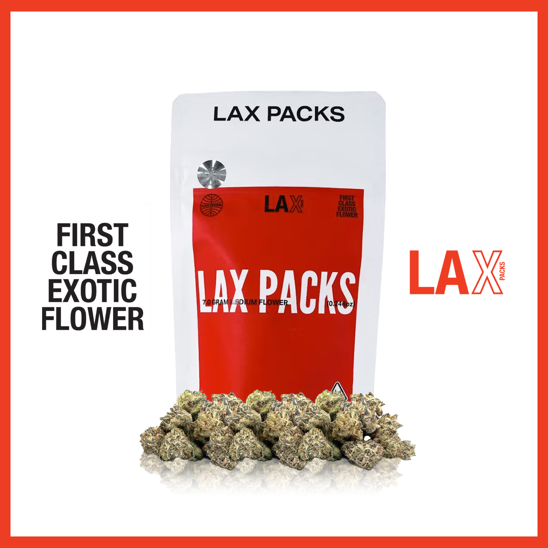 Georgia Peach 30.78% - 7G - LAX Packs - Georgia Peach (H) - $65 - Flower