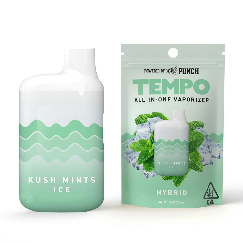 Kush Mints Ice (H) - AIO 1g *B2G1 EVERYDAY* - Tempo - Kush Mints Ice (H) - $25 - Cartridges