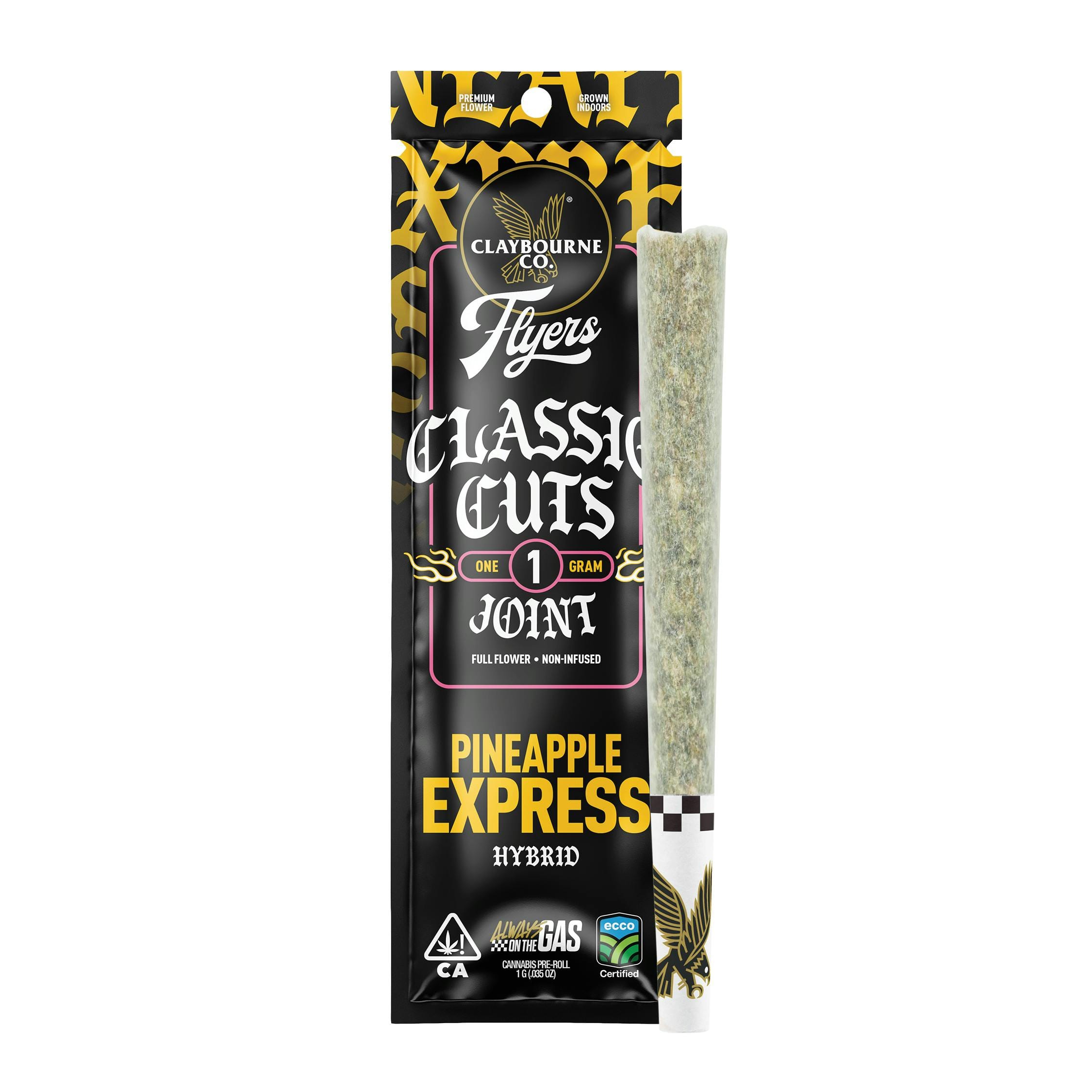 Pineapple Express (1g) - Classic Cuts Flyers - CLAYBOURNE CO -  - $9 - Pre-Rolls
