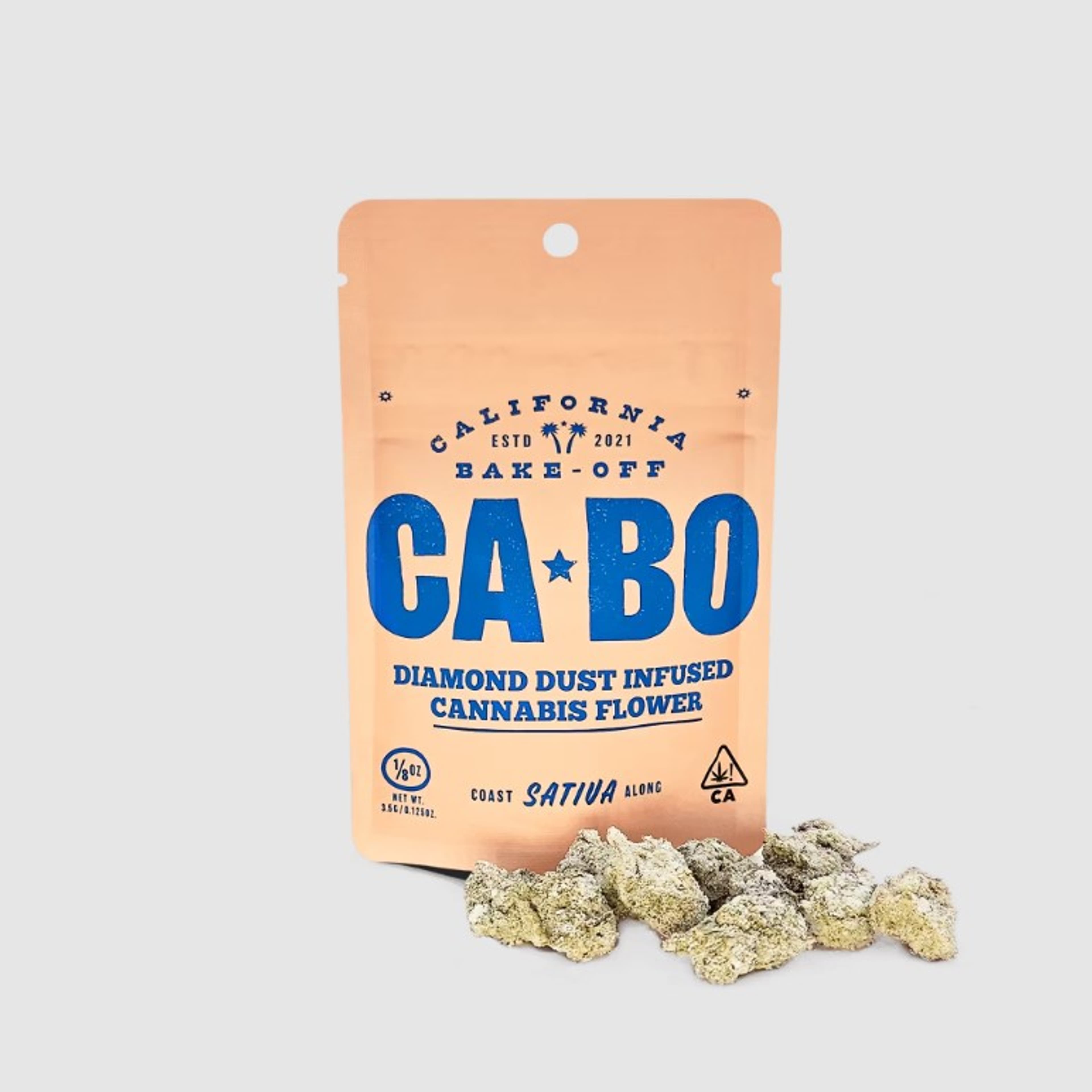 Cabo - Cloud Berry - Diamond Infused - 3.5g - Cabo - - $14.99 - Sun Grown / Mix Light Flowers