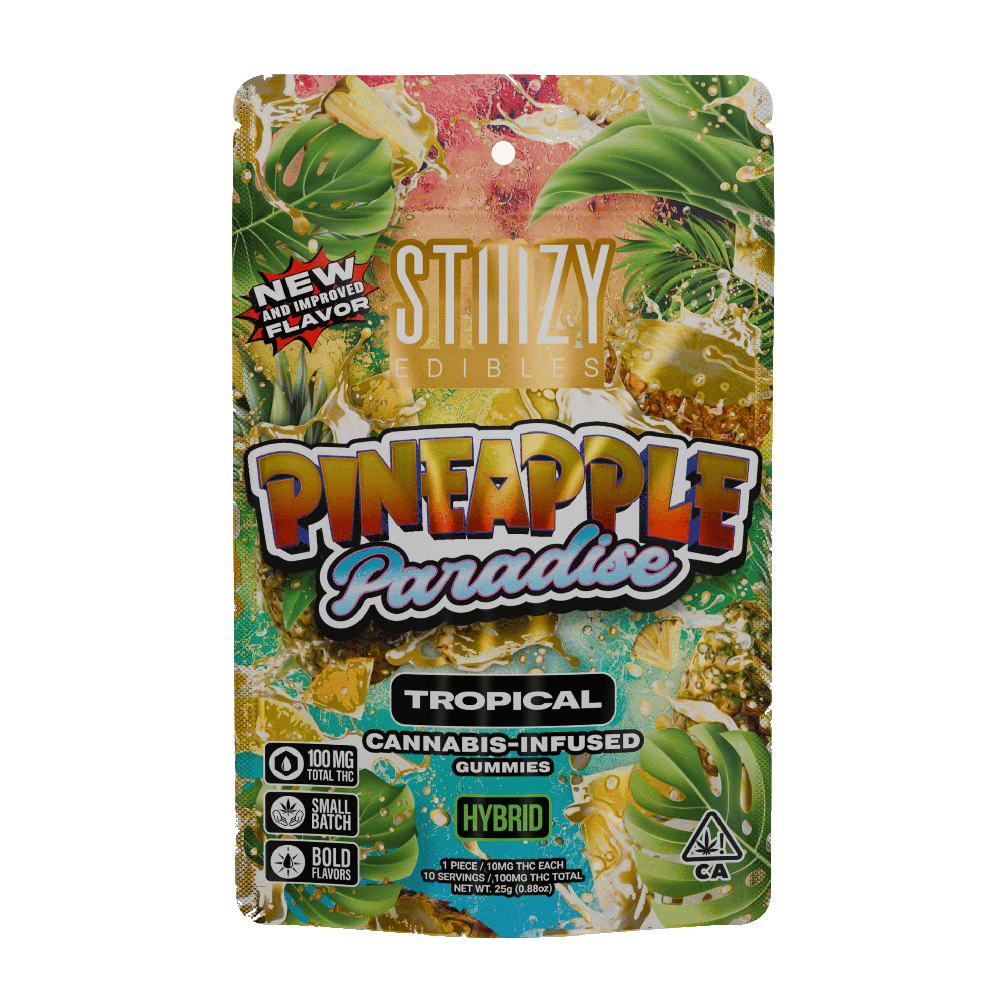 Tropical Pineapple Paradise - Gummies - STIIIZY - 10 Gummies - $13.99 - Edibles