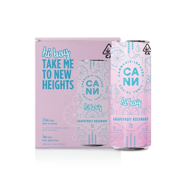 Grapefruit Rosemary - Hi’er Boy - 10mg - (4pk)