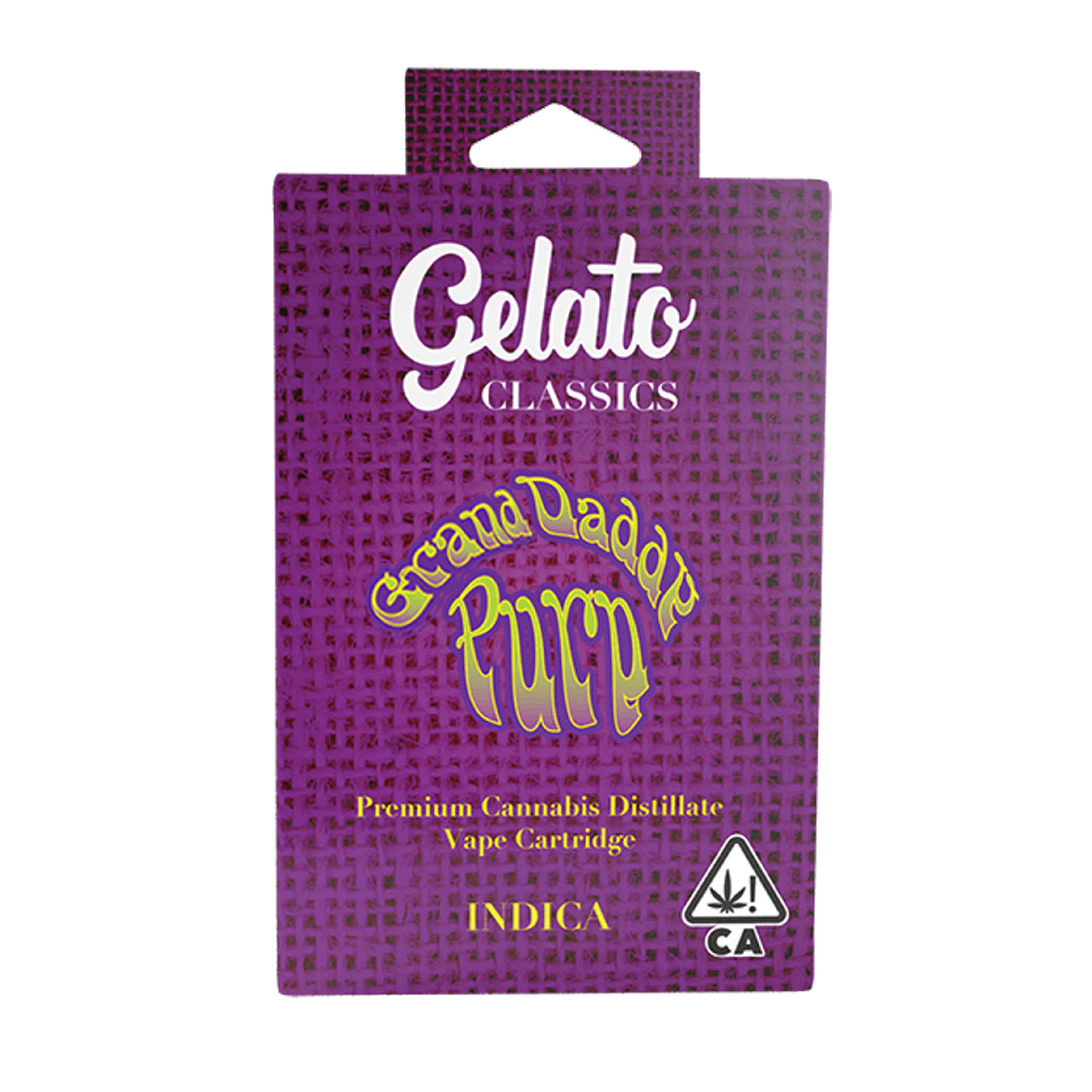 Granddaddy Purple (I) - 1g Classic Cart *B2G1 EVERYDAY* - Gelato Canna Co. - Grand Daddy Purp (I) - $22.51 - Cartridges