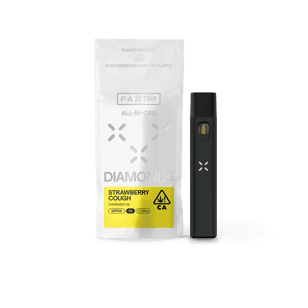 Strawberry Cough - 1g Diamond Disposable - PAX - 1g Dispo - Sativa - $46 - All-In-One (Disposables)