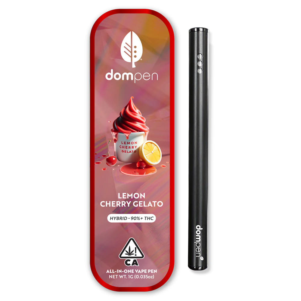 Lemon Cherry Gelato (H) AIO - 1g *B2G1 EVERYDAY* - Dom Pen - Lemon Cherry Gelato (H) - $25.20 - Cartridges