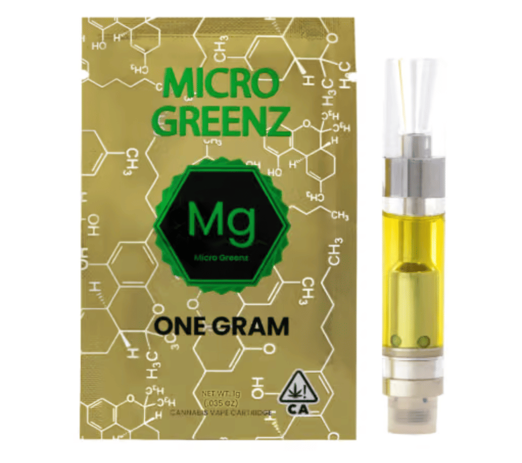 Micro Greenz: Thin Mint Cookie - 1g Vape Cartridge - Micro Greenz -  - $22 - Standard Cartridges