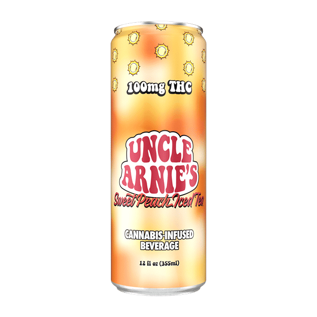 Sweet Peach Iced Tea 12oz Can 100mg