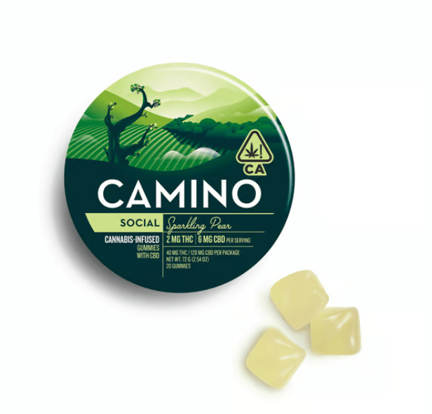 Camino Gummies - Sparkling Pear CBD 1:3
