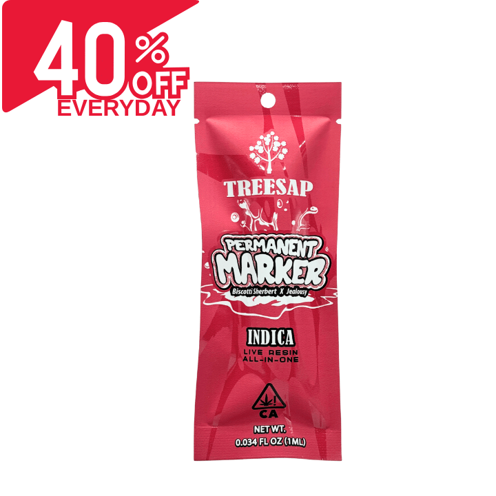 Treesap - Live Resin AIO - Permanent Marker (IND) - Treesap -  - $29 - All-In-Ones
